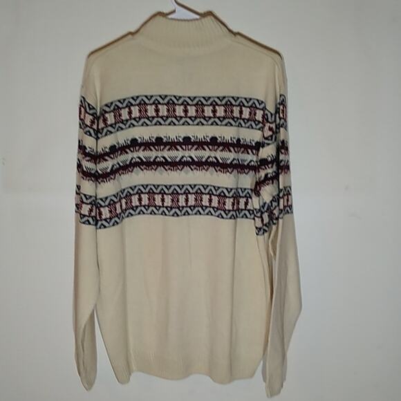 Scandia woods men's  Nordic sweater Size L. Warm - Picture 6 of 8